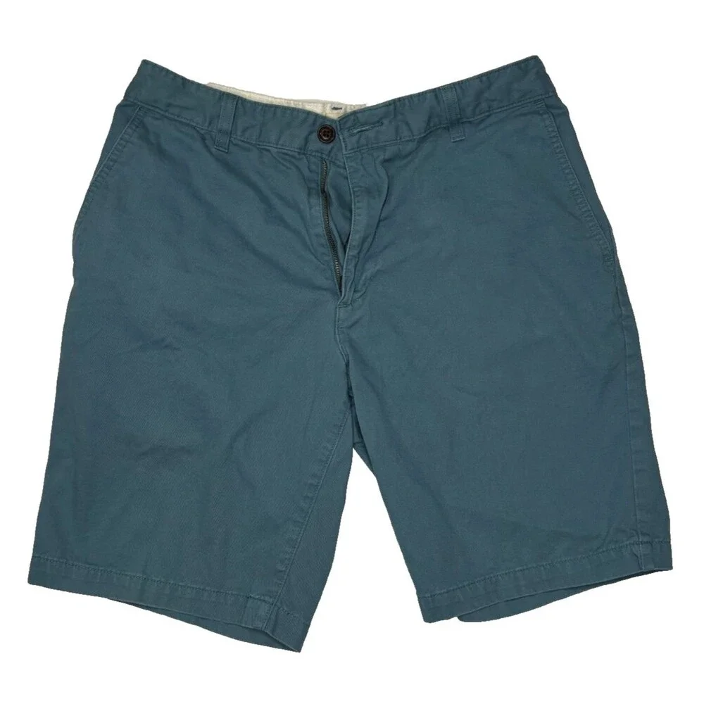 Dockers Men's Blue Aqua Board/Boat Shorts Classic Fit Size 32